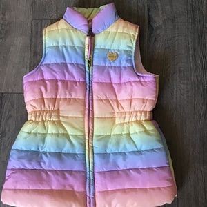 Juicy Couture kids size 6 colorful vest